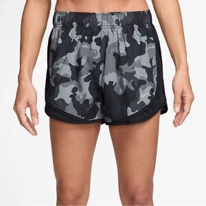 Jordan Women's Athletic Camo Shorts - Black and Gray